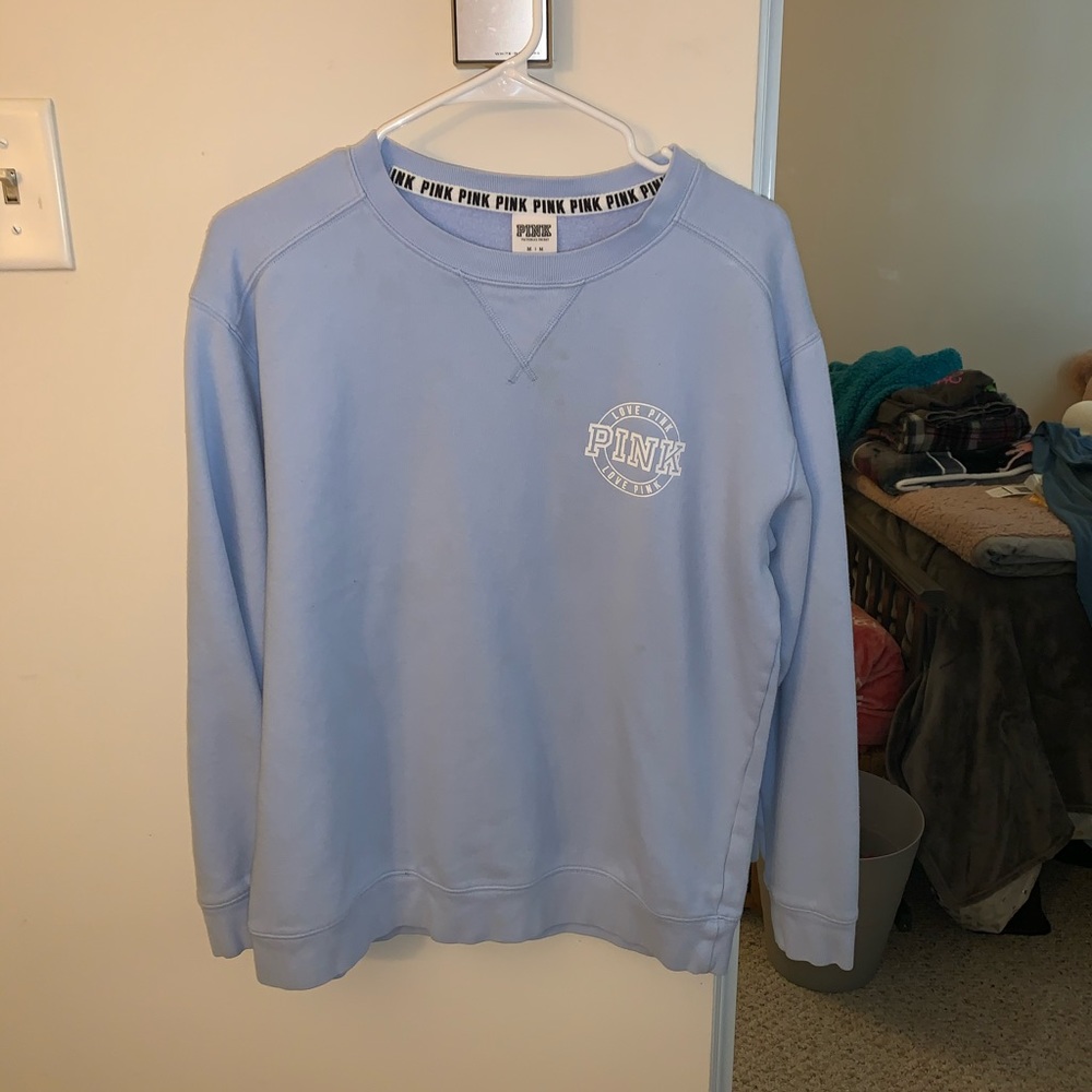 VS pink sweatshirt